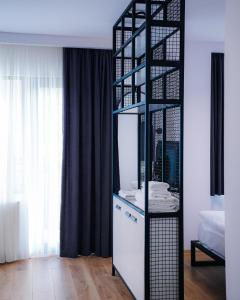 Kuchyň nebo kuchyňský kout v ubytování Kazbegi Apartments