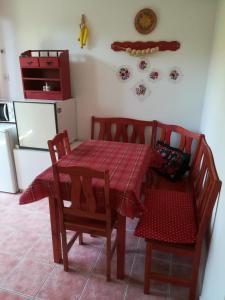 Kuchyňa alebo kuchynka v ubytovaní Krisztina apartman