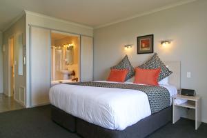 Ένα ή περισσότερα κρεβάτια σε δωμάτιο στο Beechtree Motel