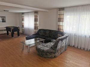 אזור ישיבה ב-XL Apartment Rödermark 4SZ