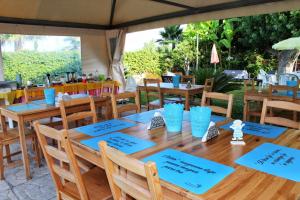 Restaurace v ubytování B&B Oasi al Mare