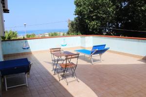 Balkón nebo terasa v ubytování B&B Oasi al Mare