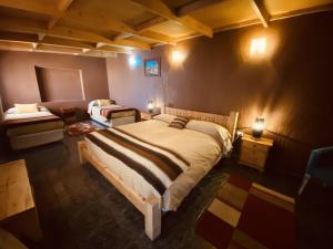 Letto o letti in una camera di Hostal Katari