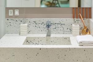 Koupelna v ubytování Com vista para Catedral - @stayhousetemporada + 16 fotografií