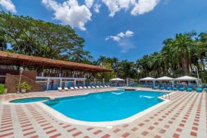 Bazén v ubytování Hotel El Danubio Campestre nebo v jeho okolí