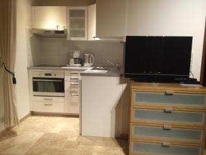 Kuchnia lub aneks kuchenny w obiekcie Appartement Fischer
