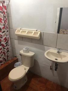 Koupelna v ubytování Hospedaje Maluli 01