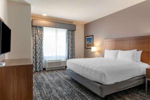 Best Western Plus Coachella Valley Inn & Suites客房内的一张或多张床位