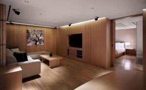 TV a/nebo společenská místnost v ubytování Banyan Tree Club & Spa Seoul
