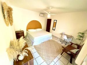 Postel nebo postele na pokoji v ubytování Casa Umay