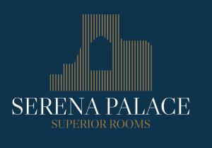 een logo voor de hoogste kamers van het Servische paleis bij SERENA PALACE SUPERIOR ROOMS in Mazara del Vallo