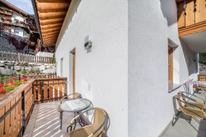 Μπαλκόνι ή βεράντα στο Parigger Apt Zirbe