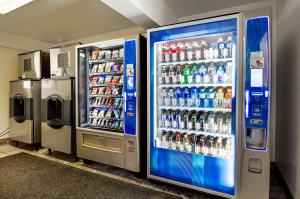 a vending machine filled with lots of drinks at Motel 6-South Lake Tahoe, CA in South Lake Tahoe