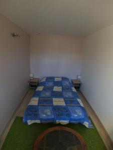 Postel nebo postele na pokoji v ubytování Maison neuve proche de Barcelonnette