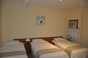 Postelja oz. postelje v sobi nastanitve Hotel Domingo Savio