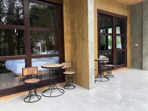 Patio nebo venkovní prostory v ubytování Likita Resort