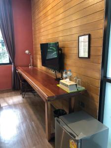 TV a/nebo společenská místnost v ubytování Likita Resort