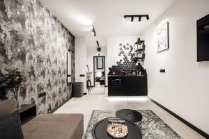 Posedenie v ubytovaní Krane Apartments Ó utca