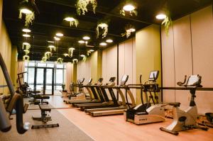 Het fitnesscentrum en/of fitnessfaciliteiten van Hotel Madera Hong Kong