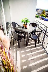 Balkón nebo terasa v ubytování Smart Resorts Haus Brilliant Ferienwohnung 609