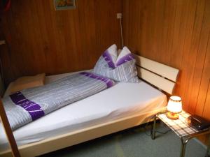 Posteľ alebo postele v izbe v ubytovaní Haus zur Linde