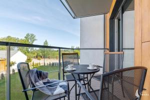 Balkón alebo terasa v ubytovaní Feniks SPA Apartments 10 by Jantar Apartamenty Kołobrzeg