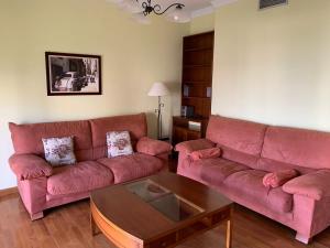 Posezení v ubytování RAMBLA CENTRO - Apartamento excepcional en el corazón de Almería