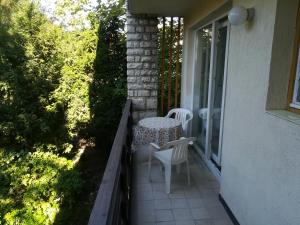 Vonkajšia záhrada v ubytovaní Krisztina apartman