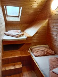 Posteľ alebo postele v izbe v ubytovaní Wellness Penzion Eva