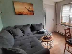 Posezení v ubytování Ferienwohnung Schenk