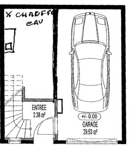 The floor plan of Aulp de Suz 2 - Chalet avec vue