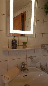 Koupelna v ubytování Ferienhaus Eifelperle + 17 fotografií