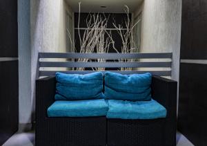 Uma área de estar em Hotel Onix T