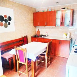 Η κουζίνα ή μικρή κουζίνα στο Apartmani Božana Vojinović