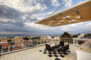 Balcon ou terrasse dans l'établissement Villa Athina