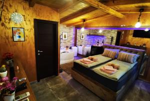 Posezení v ubytování Odmaraliste Kod Miće Apartman 3
