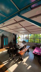 Bàn bi-da tại Hostal Familiar Jerico