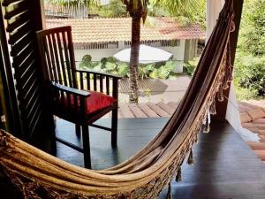Balkón nebo terasa v ubytování Mangueira Boutique Hotel Moreré