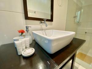 Koupelna v ubytování Mangueira Boutique Hotel Moreré