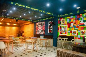 Restaurace v ubytování Pousada e Hostel Chez Marianne