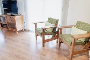 TV a/nebo společenská místnost v ubytování CASA LLOP a Paüls, Vall Fosca