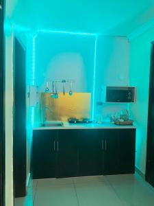 Cucina o angolo cottura di Posh Hotel and Suites Victoria Island