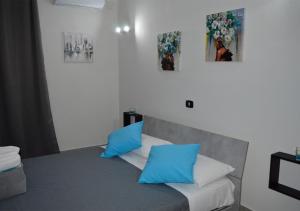 A bed or beds in a room at B&B Aquino in Terrazza