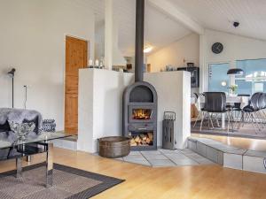 Posezení v ubytování Luxury Retreat in Vejers - By Traum Ferienwohnungen