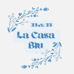 plakat ze słowami bc la casa brita dh z kwiatem w obiekcie B&B- La Casa Blu- Forum di Assago, Humanitas, Milanofiori, IEO w mieście Rozzano