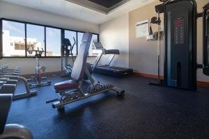 Fitness centrum a/nebo fitness zařízení v ubytování La D 7D Refa Luxury Vip
