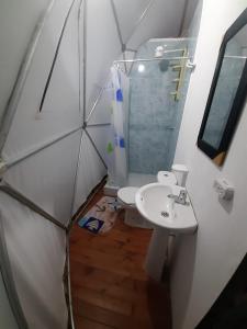 Kúpeľňa v ubytovaní Glamping Mi Casita