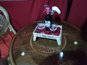 Nápoje v ubytování Glamping Mi Casita