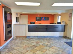 a lobby with a reception desk in an office at Motel 6-Jackson, MS in Jackson
