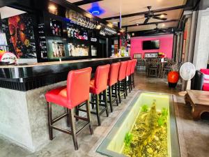 Lounge alebo bar v ubytovaní Baipho Lifestyle